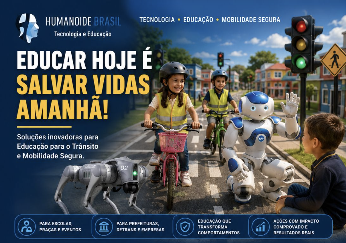 Humanoide Brasil em ação